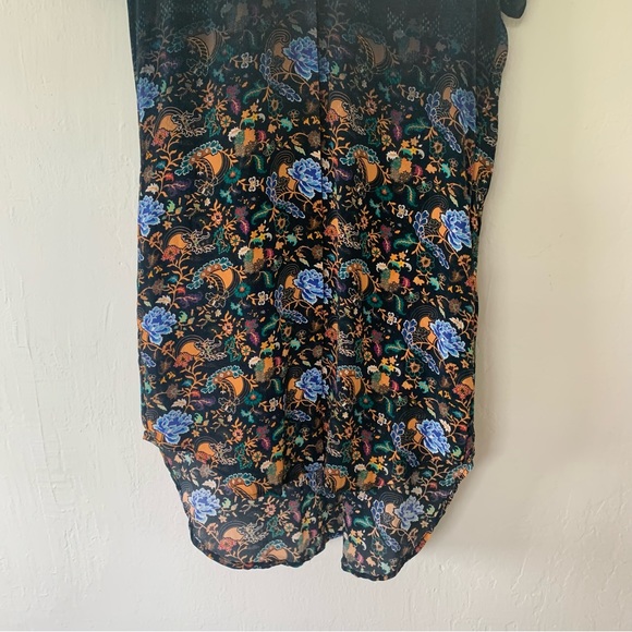 Anthropologie Tanvi Kedia Tansey Silk Tunic Dress - Picture 9 of 14